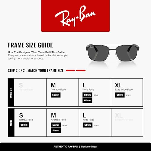 Image of Ray-Ban RB3751CH Polarized Square Sunglasses for Men for Women