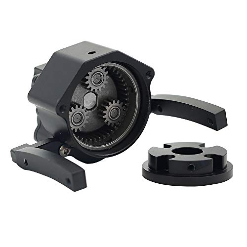Boîte de transfert préfixale pour session crawler Axial SCX10 en forêt