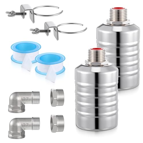 304 Stainless Steel Float Valve (2 Pack)