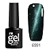 Produktbild Lenfesh Cateye Effekt Gel Lack Farben Set UV Nagellack Katz augen set Nail Gel Polish soak off Nagelgel Katzenaugenmagneten Lacken Magneteffekt Gelnägel Farblacken Set
