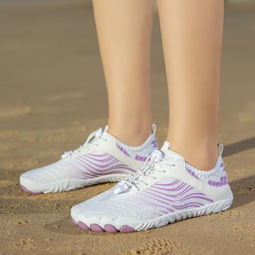 Image of Hike Barefoot Shoes for Women Men, Pro Barefoot Shoe with Wide Toe Box for Hiking, Walking, Swimming, Non-Slip Breathable Lightweight Water Shoes Unisex
