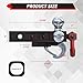 TYT Tri-Ball Mount Trailer Hitch ，Fits 2 inch Receiver, 1-7/8