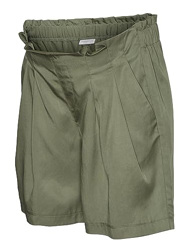 MAMALICIOUS Mlteca Wo Barmuda A Pantaloncini Premaman, Spray Marino, M Donna