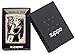 Zippo Skull King Queen Beauty Pocket Lighter, Cream Matte, One Size (ZO11979)