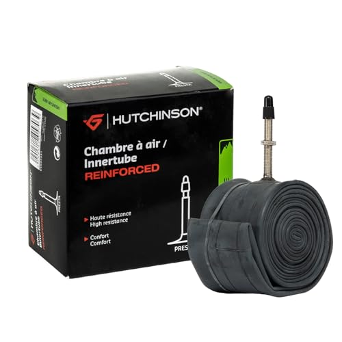 Hutchinson - Chambre À Air - VTT - Renforcé/KOLOSS - Résistance - Valve Presta - Épaisseur 0.9 mm - 48 MM - 27,5 x 2,30-3,00, Noir