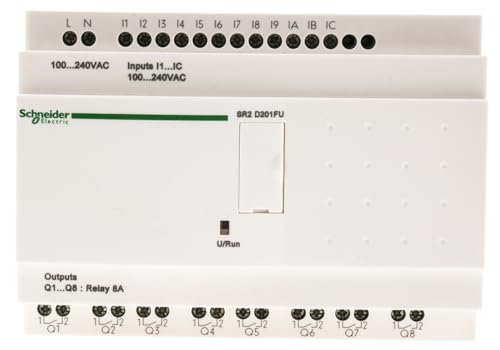 Módulo Zelio II 12E/8R 100-240AC relé inteligente compacto con salidas a relé de 8A 2