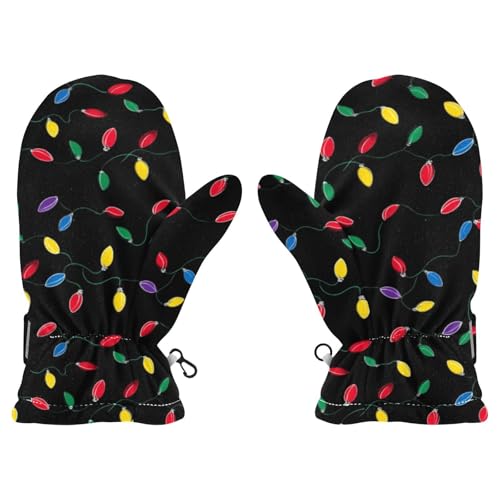 Image of Plaaee Early 1990s Pattern Kids Glove Warm Mitten Winter Favor for Toddler Boys and Girls Children Cold Weather Gloves