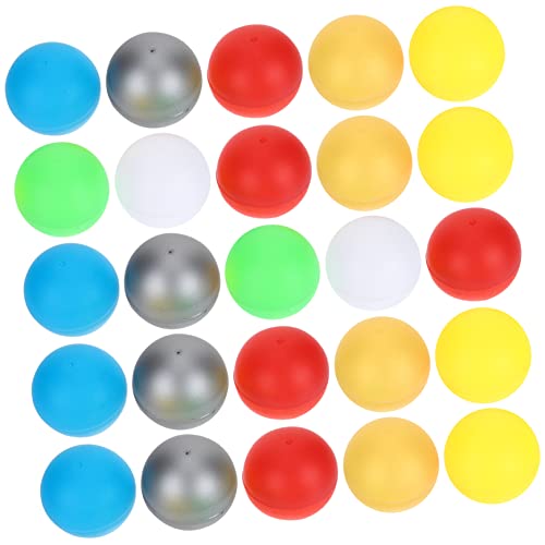 Boules de loterie plastique colorées pour jeux d'activité et accessoires de fête