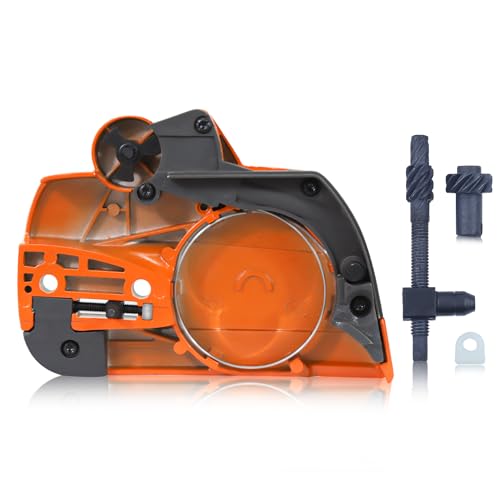Atunee 455 Chainsaw Clutch Cover & Chain Adjuster Tensioner for Husqvarna 455/460