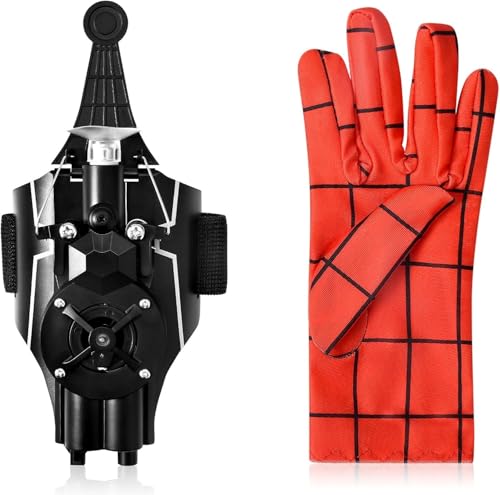 M MITLINK Web Launcher Spider String Shooter Toy, Web Shooters Cool Gadgets Reel-in Real Silk Superhero Role-Play Fun Stuff Toys Great for Men and Kids
