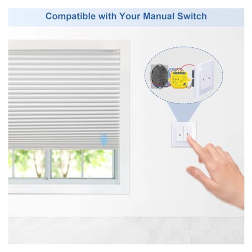 Module de rideau ZigBee avec contrôle précis du pourcentage d'ouverture