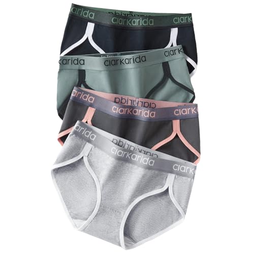 [ClarKarida] ショーツ レディース スポーツ 綿 下着 女性 ショーツ セット かわいい パンティー 柔らか 締め付けない 美尻 パンティー 女性用下着 - ClarKarida - 商品画像