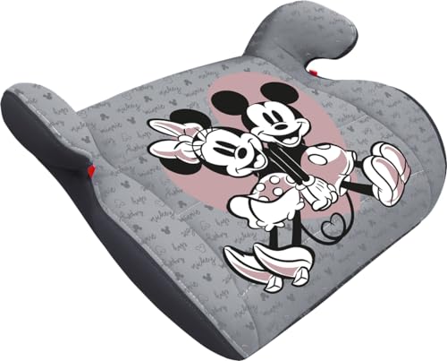 Tataway Siège auto pour enfant Disney Mickey Mouse i-Size ECE R129. Élévateur de voitures pour enfants de 6 à 12 ans, 125-150 cm, 22-36 kg