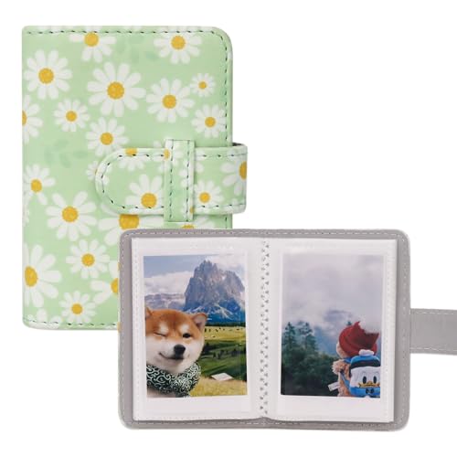 28�����[ �x�m Mini�t�C�����t�H�g�A���o�� 2x3�C���`�̎ʐ^�̏ꍇ ���h�Ə��^�J�[�h PU���U�[ �|�[�^�u�� �~�j�t�H�g�A���o�� Instax Mini EVO/12/11/8/9/7s/25/70/90�C���X�^���g�J�����ʐ^�p �E�H���b�g�A���o��