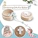 TBTFW My First Rosary, Baptism Keepsake Box, Catholic Baptism Gifts for Boys, Rosary for Baby Birthday and Shower