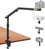 Patrocinado Patrocinado Estás viendo este anuncio según la relevancia del producto para tu búsqueda. Deja comentarios sobre el anuncio Soporte de Cámara Overhead SupeDesk, Montaje de Escritorio Ajustable con Brazo de Resorte de Aluminio Flexible, Rótula 360°, Tornillos 1/4" y 3/8" y Pinza para Teléfono para Cámaras DSLR, Luces, Micrófonos Pesados y Smartphones 2