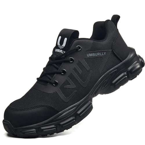 Image of Steel Toe Safety Shoes for Men Women Work Sneakers Breathable Lightweight Industrial & Construction Shoe