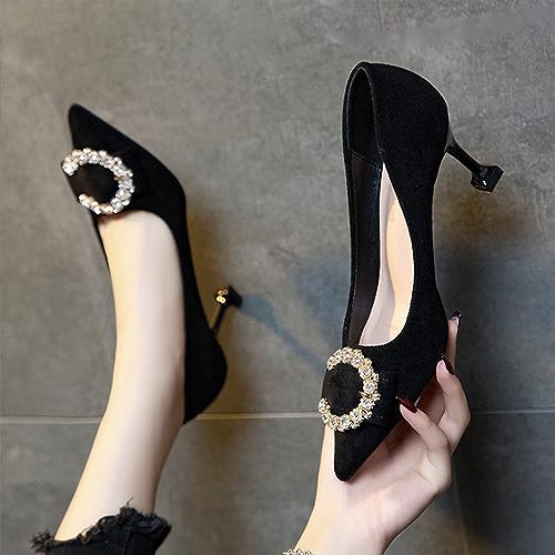 Image of Heel Protectors Heel Caps for High Heels Boot Heel Replacement for Women Walking on Grass Non-Slip Heel Covers