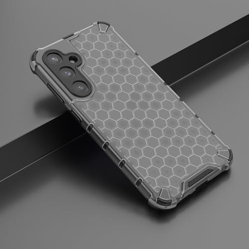 Image of Glasgow Back Case Cover Compatible with [ Samsung Galaxy S23 FE 5G ] (Stylish Design) - Black