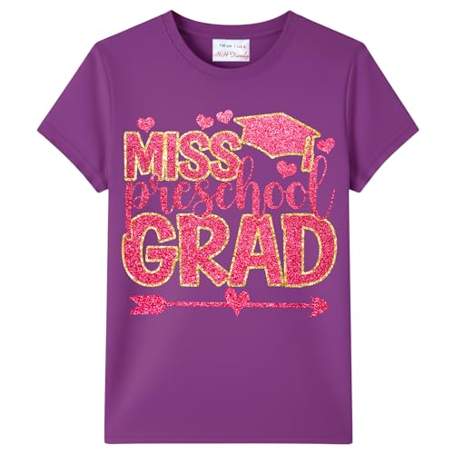 Image of Preschool Graduation Shirt for Kids Pre-K Grad Gifts for Girls Boys T-Shirt Top