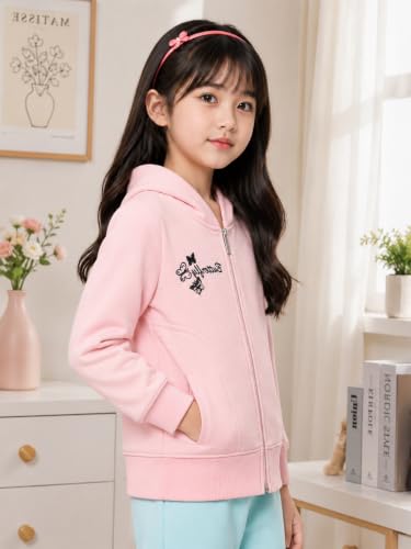 Image of ADBUCKS Girl's Cotton Hooded Sweatshirt