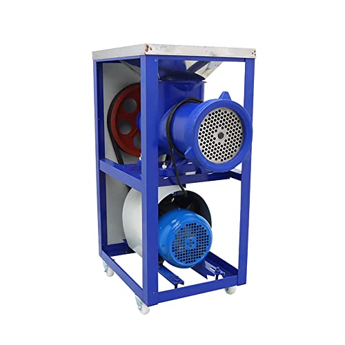 INTSUPERMAI Electric Fish Chicken Bone Crusher Feed Processer Meat Crusher Machine Electric Grinder for Meat Bone Crusher Chicken Chili 220V 4KW