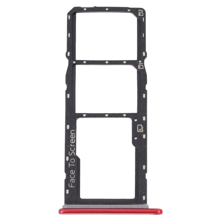 For ZTE Blade V40 Vita SIM Card Tray + SIM Card Tray + Micro SD Card Tray