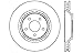 StopTech 128.62087R Sport Cross Drilled Brake Rotor (Front Right), 1 Pack
