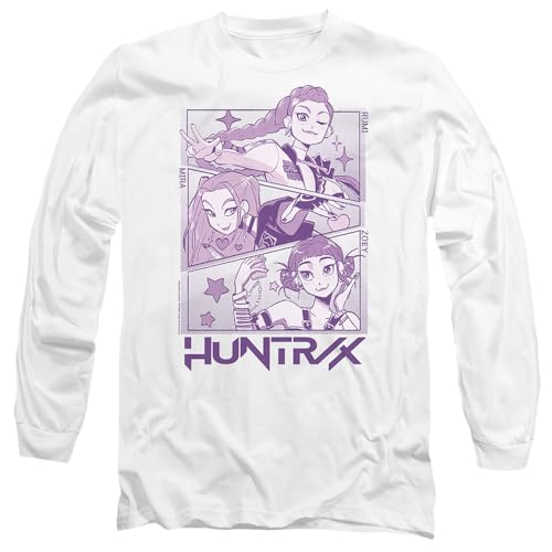 T-Shirt K-Pop Demon Hunters Huntrix pour Vos Sorties Convention et Streetwear
