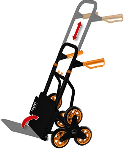  Carrello a mano NEO 3 ruote appositamente per scale e paranchi