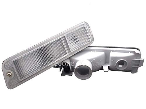 K1AutoParts 1 Pair Front Bumper Light Lamp Clear Lens For Mitsubishi L200 Strada Animal 1995-2004