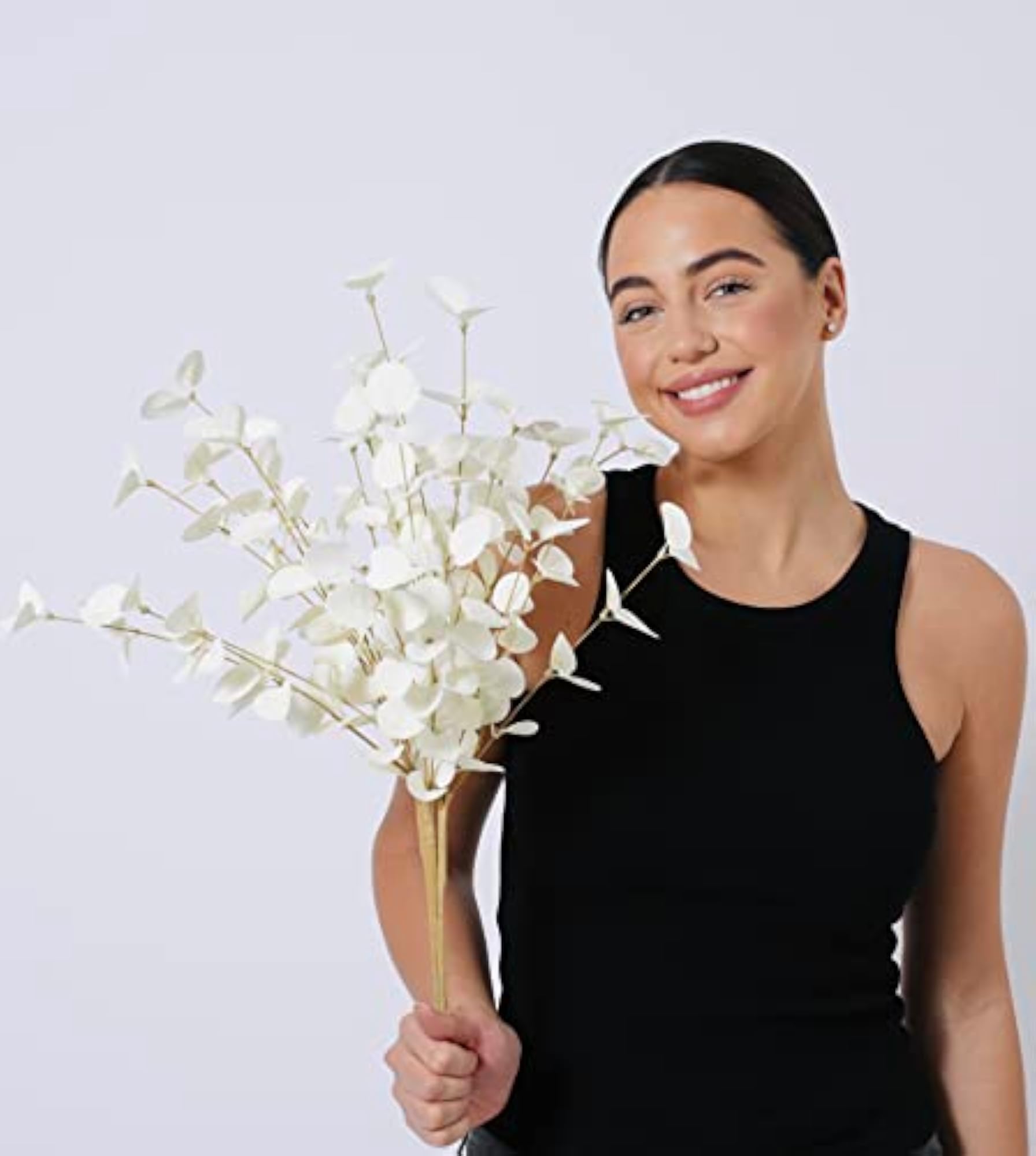 Artificial Eucalyptus Stems for Home Decor