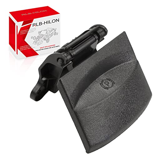 RLB-HILON Mango de liberación de freno de estacionamiento compatible con Dodge Ram 1500 RAM 2500 RAM 3500 Dodge Durango, color negro, repuesto # ZR95XDHAH