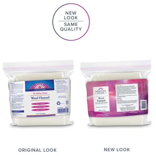 Wrap Yourself in Comfort: Unveiling the Magic of HERITAGE STORE Wool Flannel for Soothing Relief