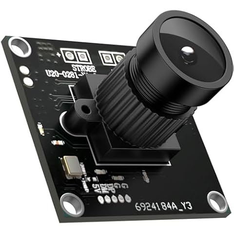 innomaker USB2.0 UVC Camera Module 1M Global Shutter Mono Sensor OV9281 Module 720p 120fps for Raspberry Pi Global Shutter Camera Jetson Nano Computers Windows, Linux, Android,Mac OS with UVC Driver Cover