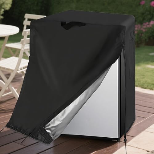Funda antipolvo para frigorífico cubierta impermeable transpirable de cocina y comedor 4