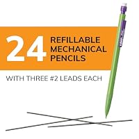 BIC Xtra Strong Mechanical Pencils with Erasers, Thick Point (0.9mm), 24-Count, Mechanical Pencils for School or Office Supplies — image 3