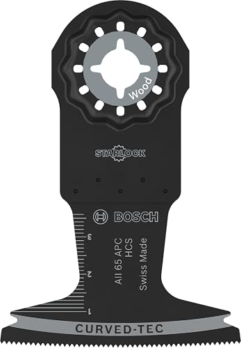 Bosch 5X AII 65 APC Plunge Cut Blade (for Softwood, Width mm, Professional Accessory Multitool)