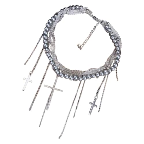 Collier élégant en fausses perles, le cadeau idéal pour célébrer la féminité moderne