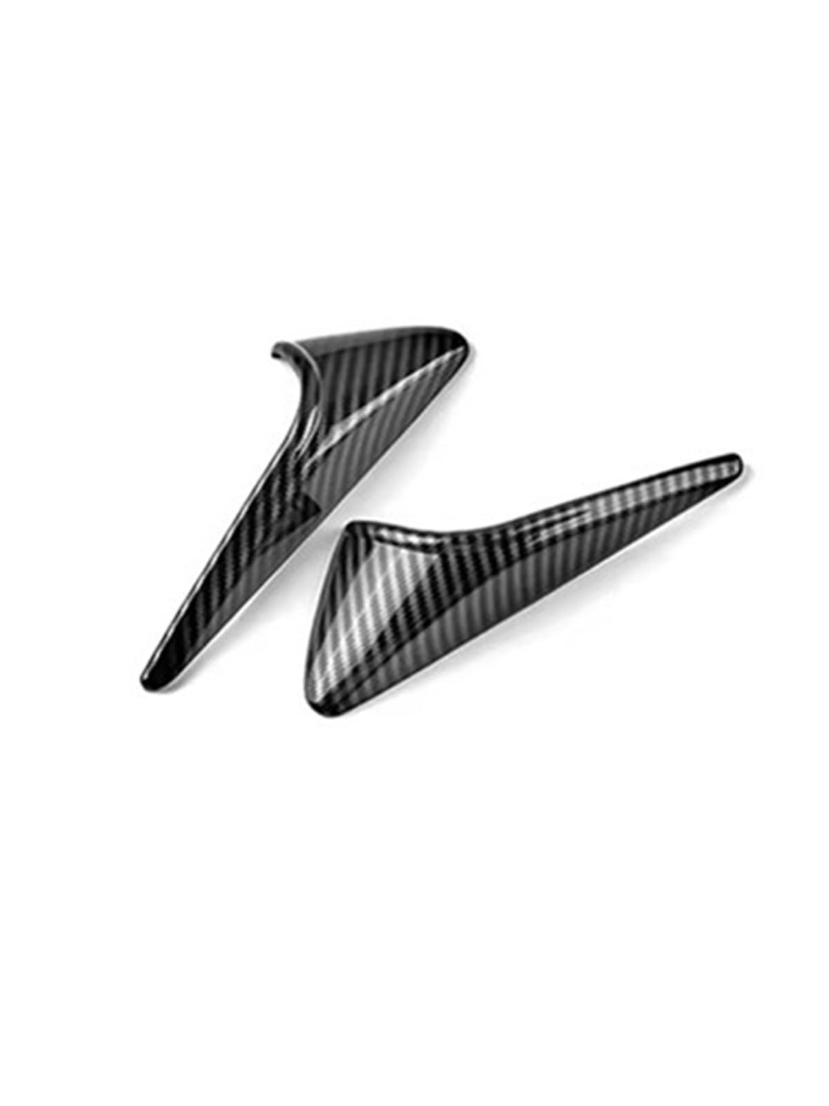 Decorative Stickers Compatible with Tesla for Model 3 for Highland for Model Y for Juniper Carbon Fiber Textured Cover for Car Steering Wheel Frame(Camera)