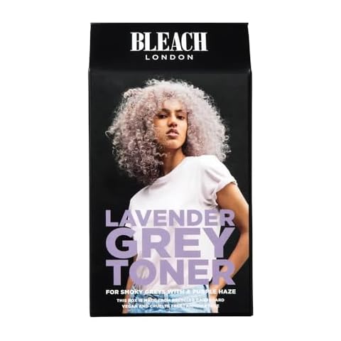 Bleach London Lavender Grey Toner Kit - Ammonia-Free Toning Cover