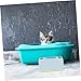 VANZACK Cat Litter Scoop Holder Charming Cat Themed Design for Litter Box Storage Durable Container for Easy Access and Organization Quick Installation for Home Decor