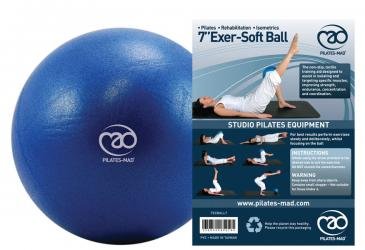 Fitness-Mad Exer-Soft Ball 7 Inches - Blue