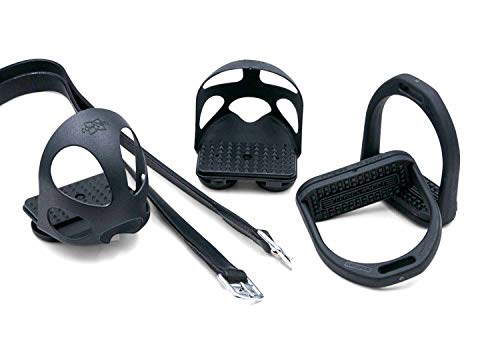 Compositi Sattelzubehör Set für Kinder 3 teilig in schwarz