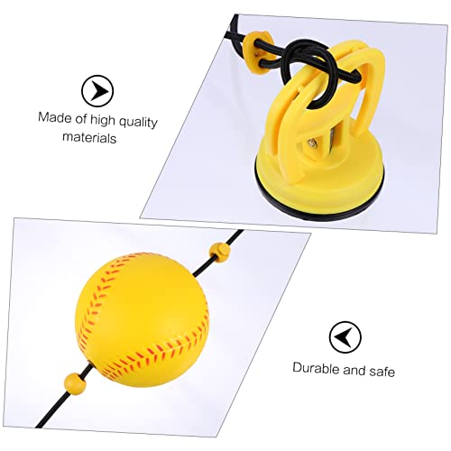Gogogmee Boxing Ball Suction Cup Speed Ball Reflex Training High Elastic Foam Easy Install Kit Random Color