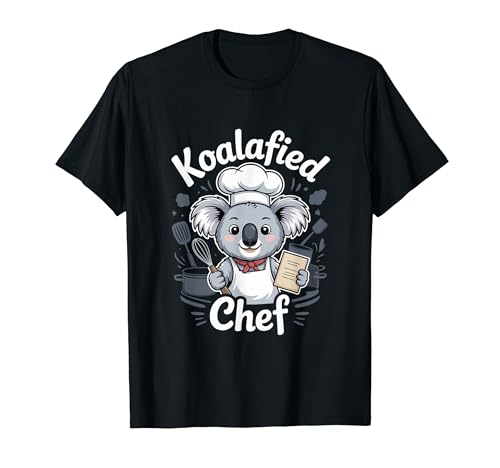 Funny Koalafied Chef Cute Koala Chef T�V���c