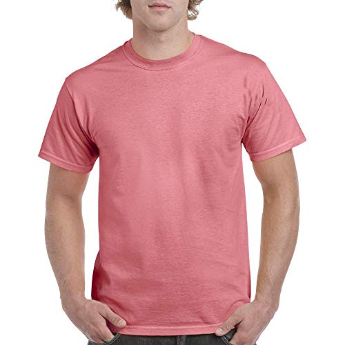 Gildan Men's Classic Fit Hammer Tee Shirt, Coral Silk, X-Large