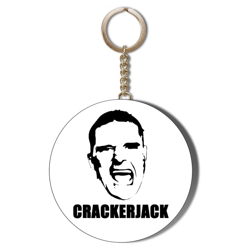Gift InsanityGift Insanity PAUL GASCOIGNE - CRACKERJACK - POPART STYLE - 58mm Long Chain Keyring Bottle Opener