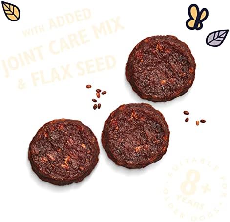 Lily's Kitchen Senior Dog Meaty Treats Grain Free Turkey & White Fish Bites (8 x 70g)