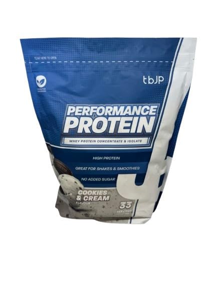 Protein Cookies & Cream JP Performance 1000g de haute qualité